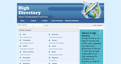 Desktop Screenshot of highdirectory.com