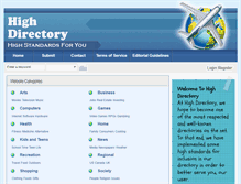Tablet Screenshot of highdirectory.com